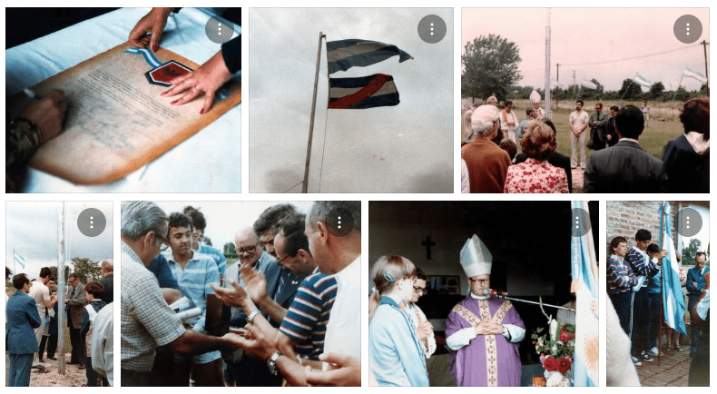 DBR-InauguracionVarela19801130 Imágenes de la inauguración del predio de La Capilla.