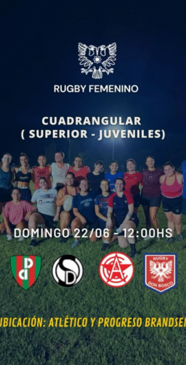 Cuadrangular de rugby femenino en Brandsen 2025