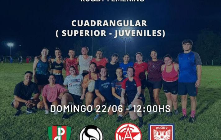 Cuadrangular de rugby femenino en Brandsen 2025